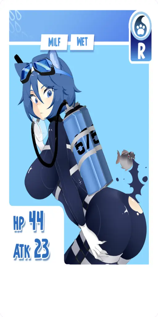 Kota the Diver KOTÁMON card