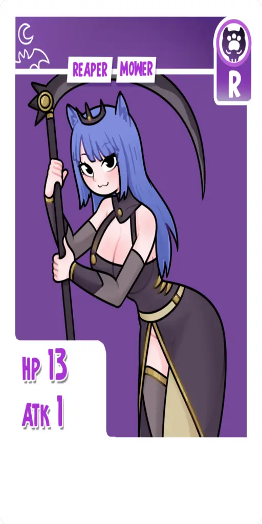 Kuroneko Omori KOTÁMON card